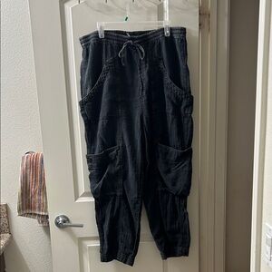 Free People Feelin’ Good Utility Pants size xl
